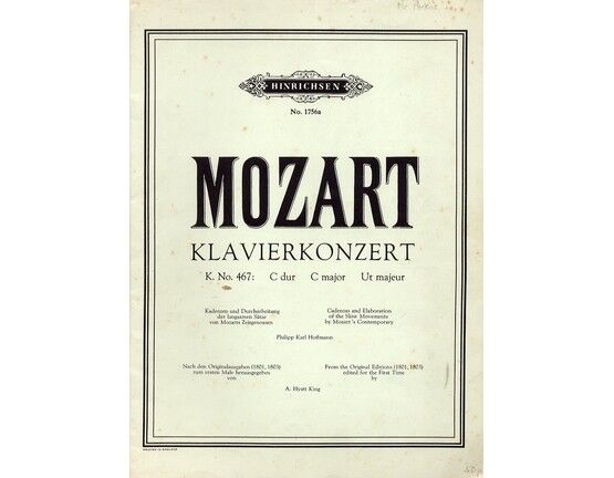 2002 | Mozart Klavierkonzert in C Major - K. 467 - Hinrichsen Edition No. 1756a