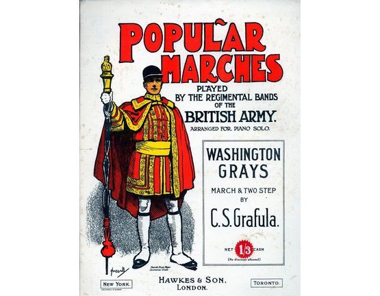 202 | Washington Grays - March two step - Popular Marches played by the Regimental Bands of the British Army