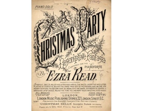 2367 | A Christmas Party - Descriptive Fantasia for the Pianoforte