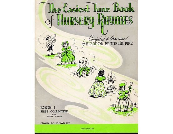 241 | The Easiest Tune Book of Nursery Rhymes -  Book 1 with Guitar Symbols
