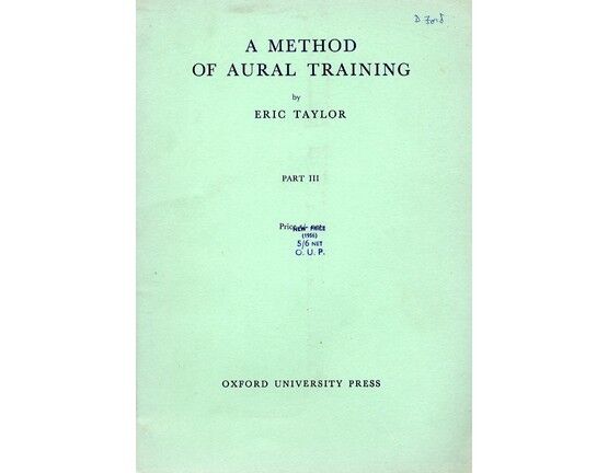 261 | A Method of Aural Training - Part 3 - Book