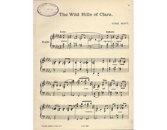 268 | British Melodies for the Pianoforte No.2 - The Wild Hills of Clare