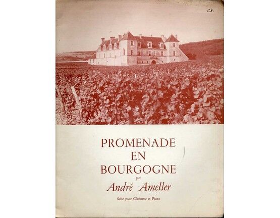 2738 | Andre Ameller - Promendae en Bourgogne - Suite for Clarinet and Piano