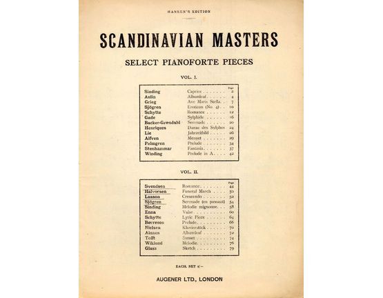 2767 | Scandinavia Masters - Hansen's Edition - Vol. II No.'s 1-4