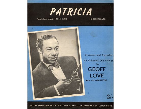2820 | Patricia  - Piano Solo as performed by Geoff Love
