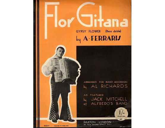 2832 | Flor Gitana (Gipsy Flower) - Featured by Jack Mitchell of Alfredo's Band