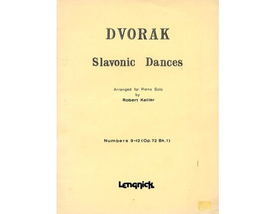 286 | Slavonic Dances - Piano Solo - Numbers 9-12 (Op. 72 Bk.1)