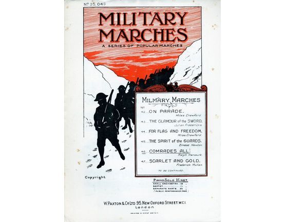 3108 | Comrades All, No. 46 of "Military Marches"