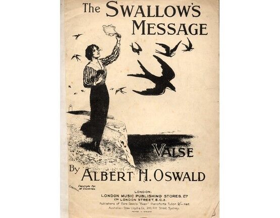 3252 | The Swallows Message -  Valse for Piano