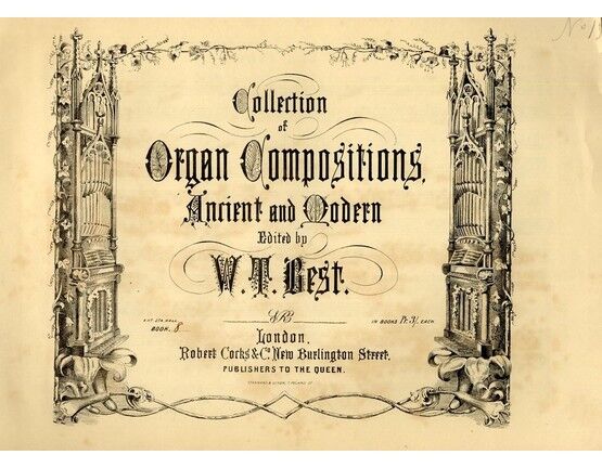 329 | Trio and Fuga, in "Collection of Organ Compositions, Ancient an Modern", Book 8