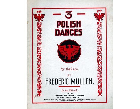 3305 | 3 Polish Dances for the Piano - Berners Edition No. 286