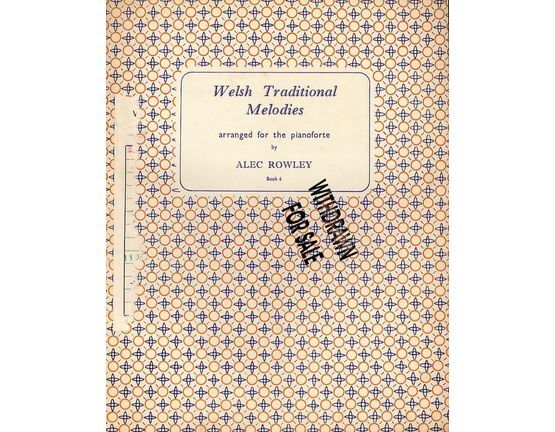 3305 | Welsh Traditional Melodies - Arranged for Pianoforte - Book 4