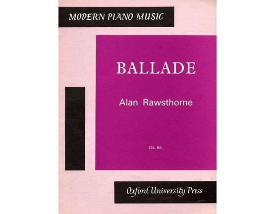 3362 | Ballade - Modern Piano Music Series