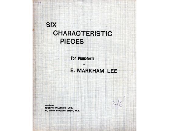 3393 | Six Characteristic Pieces for Pianoforte