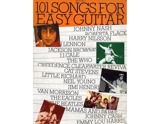 3592 | 101 Songs for Easy Guitar - Book 1