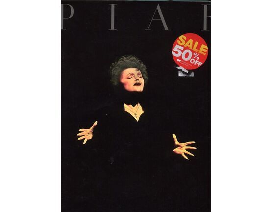 3592 | Edith Piaf - Songs in French and English with Piano Accompaniment and Guitar Chords