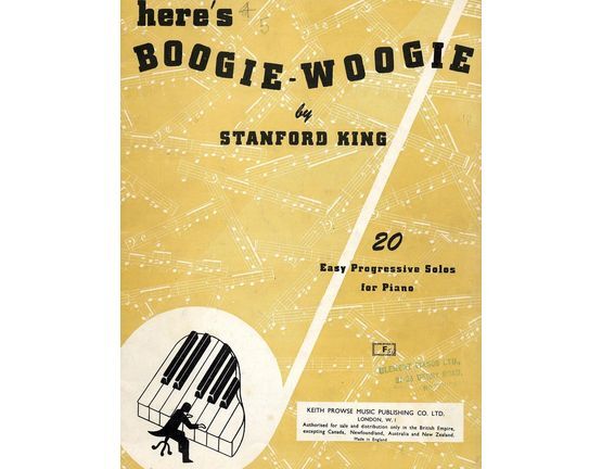 3622 | Heres Boogie-Woogie - 20 Easy Progressive Solos for Piano