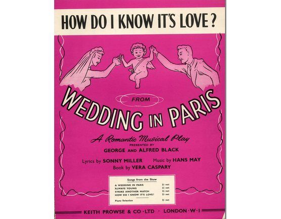 3622 | How do I Know it's Love? -  From "Wedding in Paris"