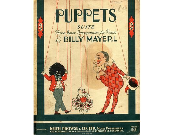 3622 | Puppets Suite - Three super syncopations for piano solo