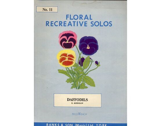 3676 | Daffodils - Floral Creative Solos - No. 11