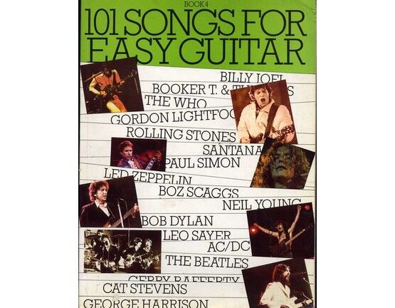 3737 | 101 Songs for Easy Guitar - Book 4
