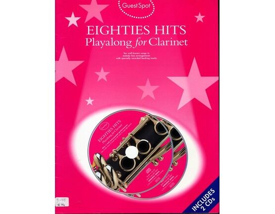 3737 | Eighties Hits - Playalong for Clarinet - Ten well known songs in melody line arrangements with specially recorded backing tracks