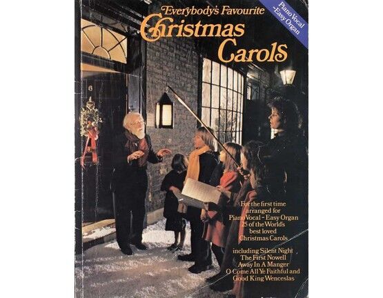 3737 | Everybody's Favourite Christmas Carols - For Piano and Vocal or Easy Organ