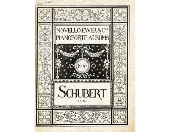 3779 | Schubert - Ewer & Cos Pianoforte Albums - No. 47 - Four Impromptus - Op. 90