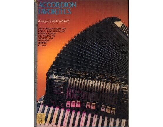 3782 | Accordion Favorites - Arranged By Gary Meisner