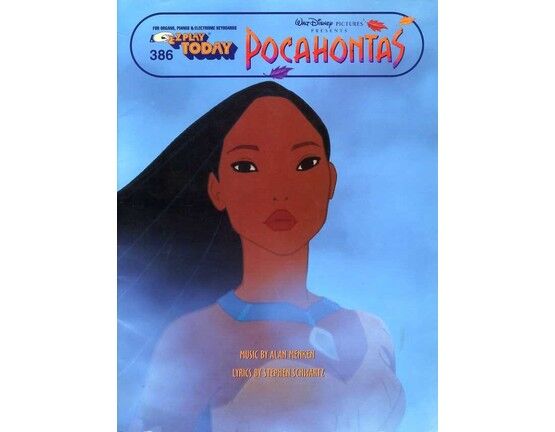 3782 | Pocahontas - Vocal Score with Pictures - EZ Play Today Series - for Organs and Keyboards