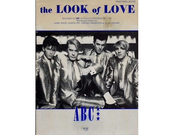 3782 | The Look of Love - Featuring ABC - Piano - Vocal - Guitar