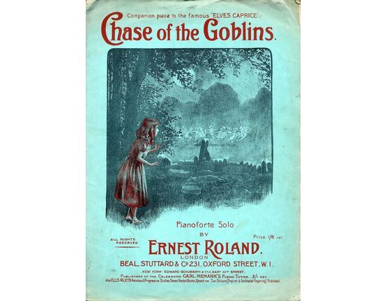3856 | Chase of the Goblins (companion of the Famous Elves Caprice) - Pianoforte Solo