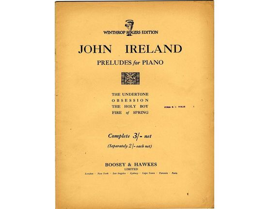 390 | John Ireland - Preludes for piano