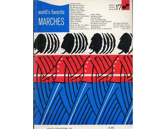 3950 | World's Favorite Marches - World's Favorite Series No. 17 - Piano Solo