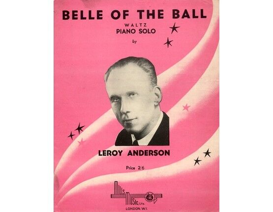 3955 | Belle of the Ball - Waltz - Leroy Anderson -  Piano Solo