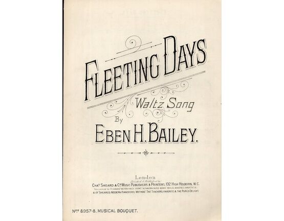 3956 | Fleeting Days - Song