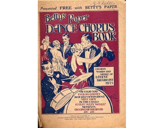 3973 | Betty's Paper Dance Chorus Book