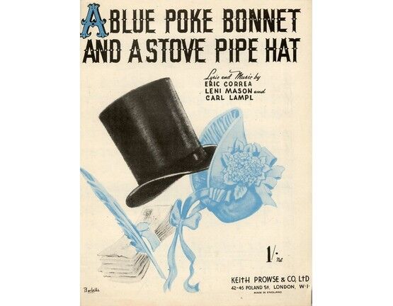 4 | A Blue Poke Bonnet and a Stove Pipe Hat