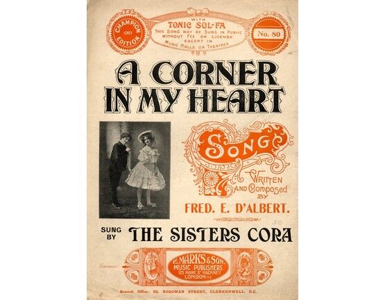 4 | A Corner in My Heart the Sisters Cora