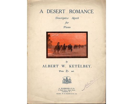 4 | A Desert Romance, for piano