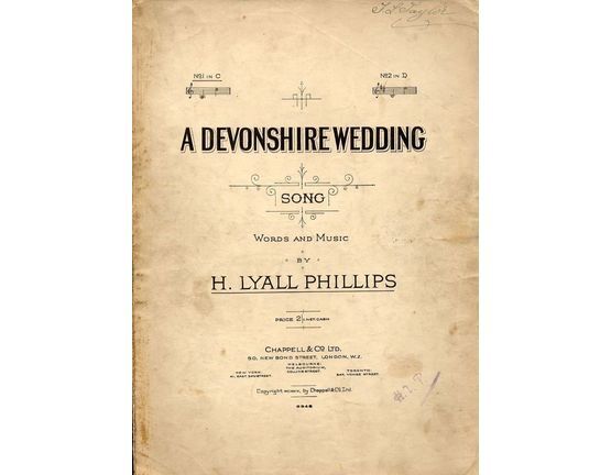 4 | A Devonshire Wedding - Song in the key of C major for low voice