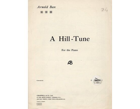 4 | A Hill Tune - For the Piano