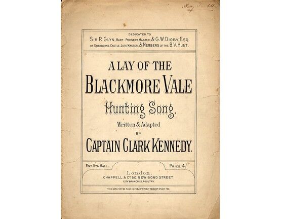 4 | A Lay of the Blackmore Vale - Hunting Song