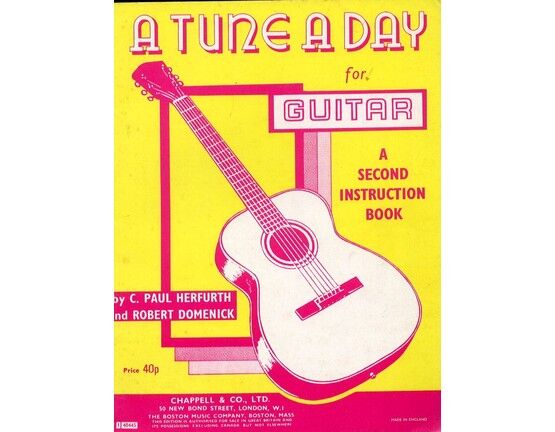 4 | A Tune a Day for Guitar - A Second Instruction Book
