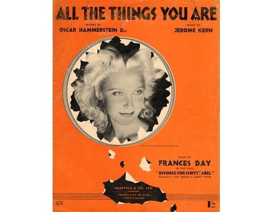 4 | All The Things You Are - Jessie Matthews, Frances Day in "Divorce for Chrystabel"