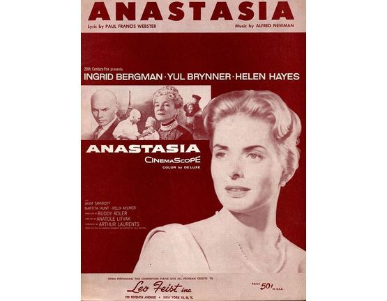 4 | Anastasia - From the Film - Featuring  Ingrid Bergman & Yul Brynner