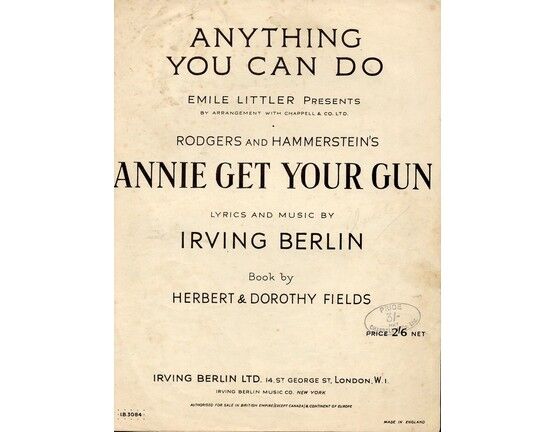 4 | Anything you can do, from 'Annie get your gun'