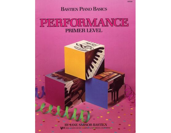 4 | Bastein piano basics, Performance, primer level.