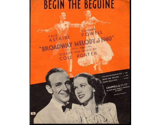 4 | Begin the Beguine -  Featuring Fred Astaire and Eleanor Powell