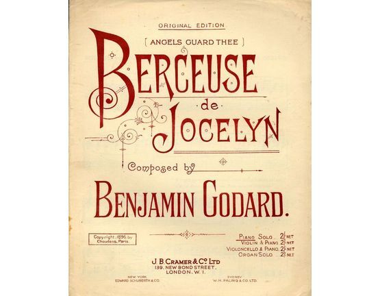 4 | Berceuse de Jocelyn - from opera "Jocelyn" - Piano solo